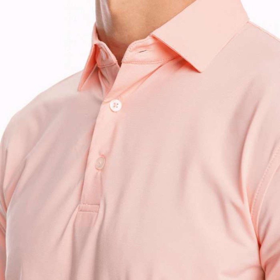 Men * | Hot Selling Brrr Sawgrass Stripe Performance Polo By Southern Tide