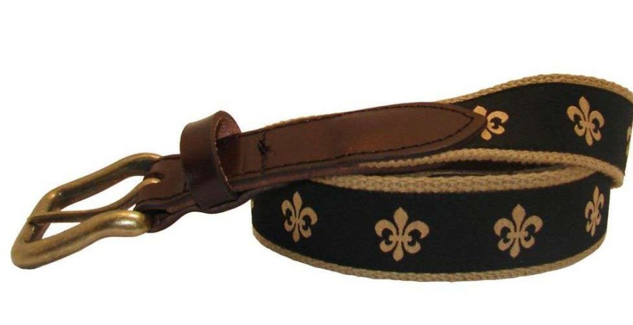 Kids * | Official Fleur De Lis Youth Club Belt By Nola Couture