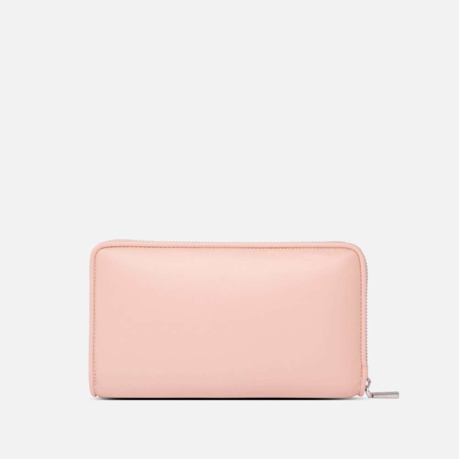 Women * | Lower Prices Ladies 100% Vegan Leather Bubbly Wallet By Pixie Mood