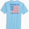 Men * | Discounts All American Light Lager Tee By Southern Tide Ocean Channel