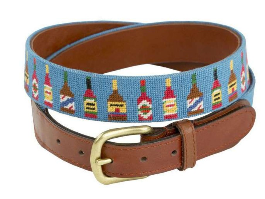 Men * | Special Hot Sauce Belt By Smathers & Branson Blueberry