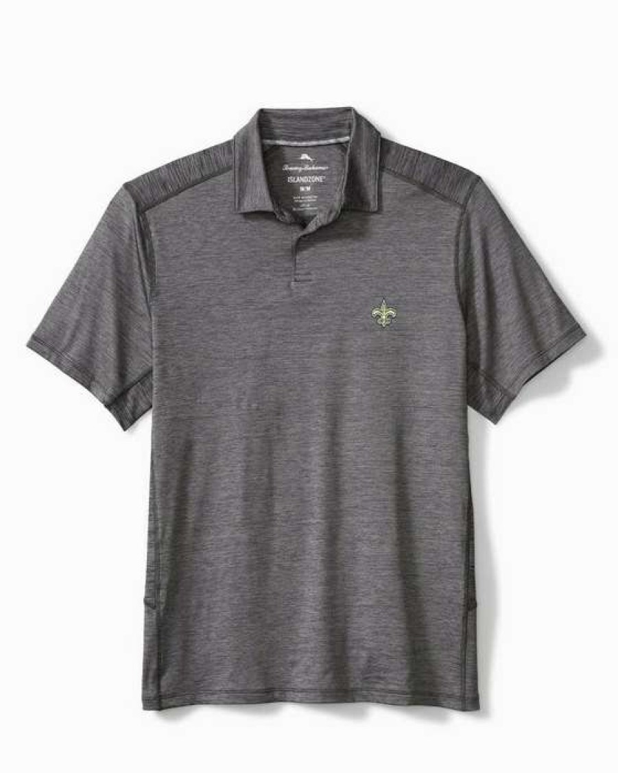 Men * | Classical Saints Delray Performance Polo By Tommy Bahama Shadow