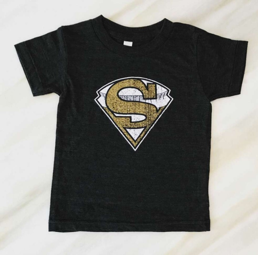 Kids * | Latest Kid'S Superdome Superman Tee By Sarah Ott