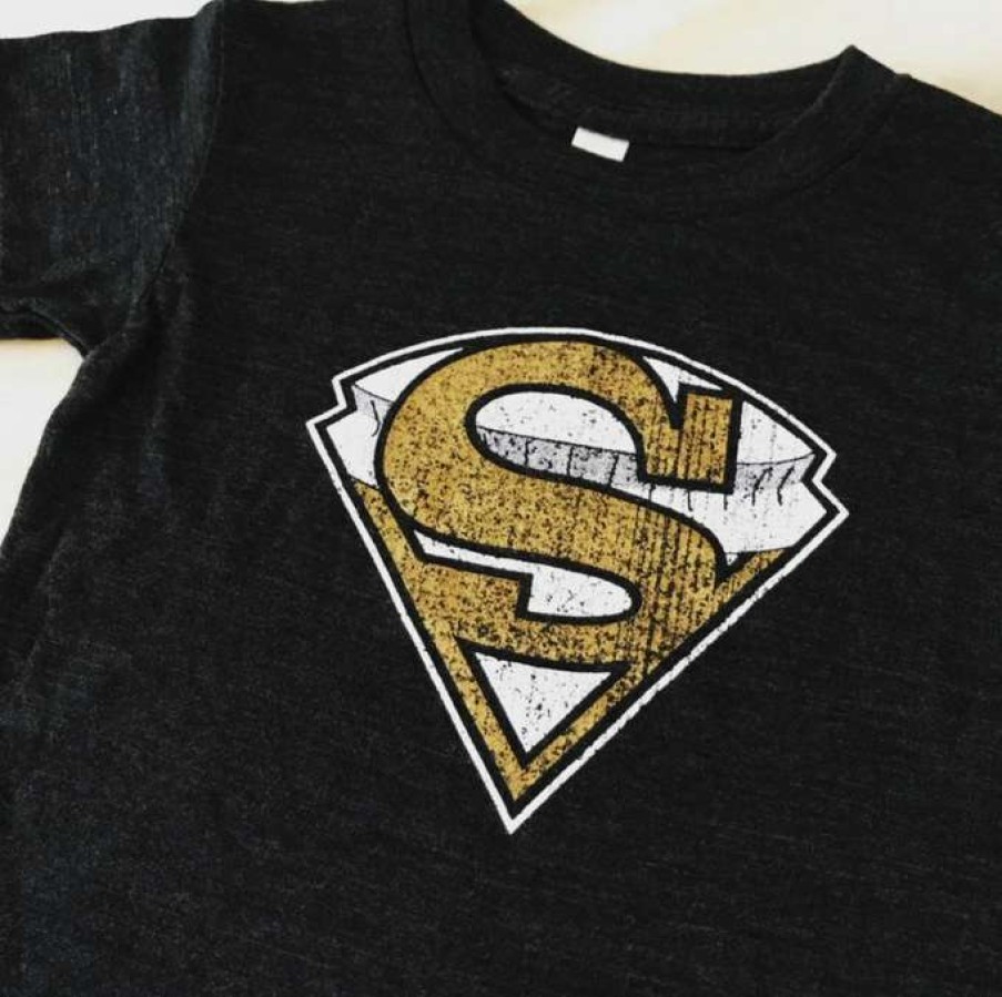 Kids * | Latest Kid'S Superdome Superman Tee By Sarah Ott