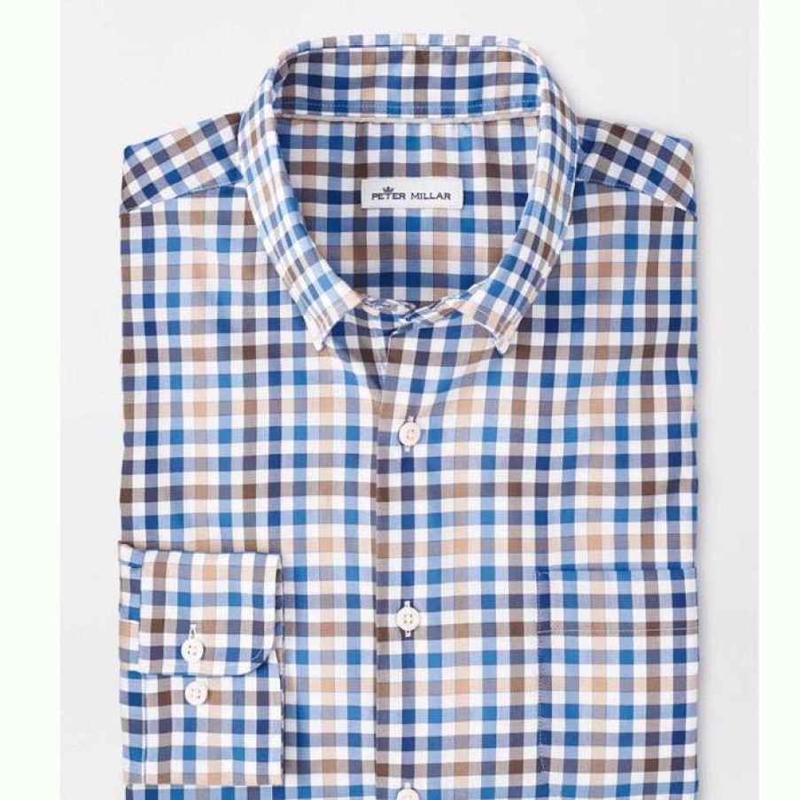 Men * | Hot Selling Carlow Crown Lite Sport Shirt By Peter Millar