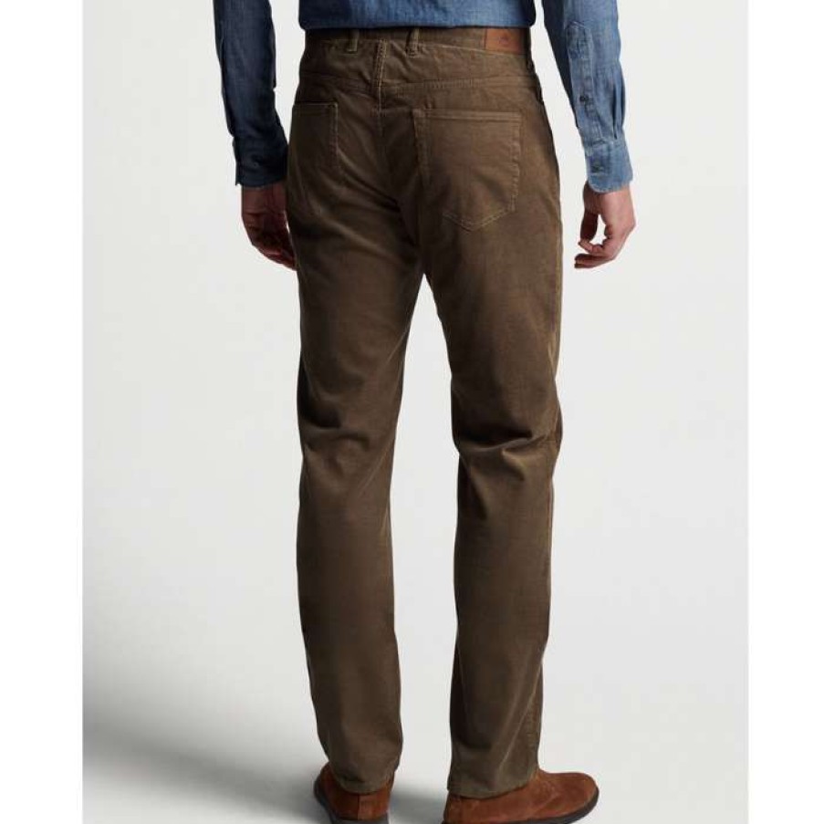 Men * | 100% Guarantee 5 Pocket Corduroy Pant By Peter Millar