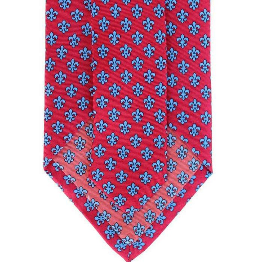 Men * | Lower Prices Fleur De Lis Tie By Nola Couture