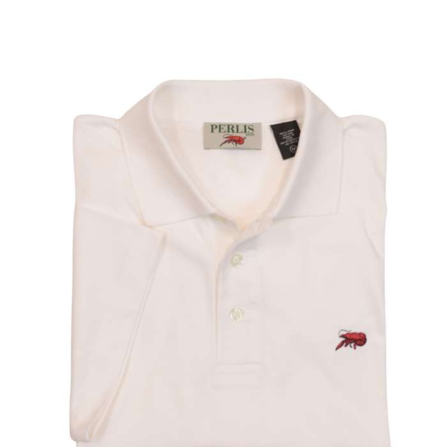 Crawfish * | Latest Crawfish Peruvian Pima Cotton Jersey Polo