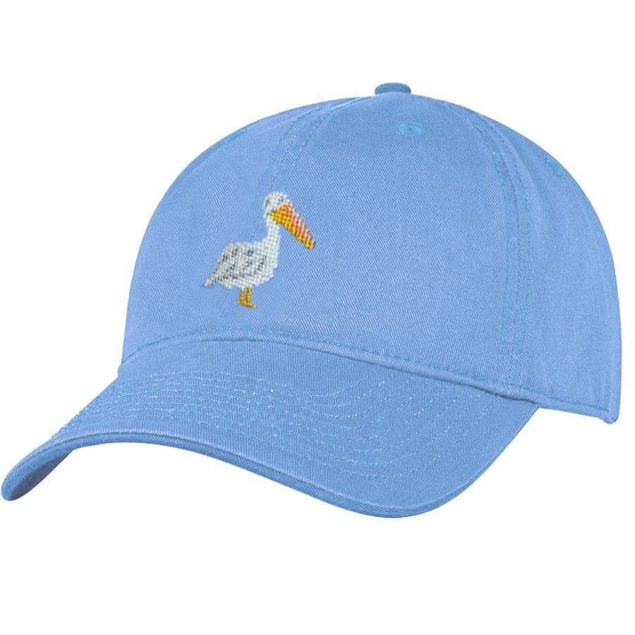 Gifts * | Top Selling Pelican Needlepoint Hat By Smathers And Branson