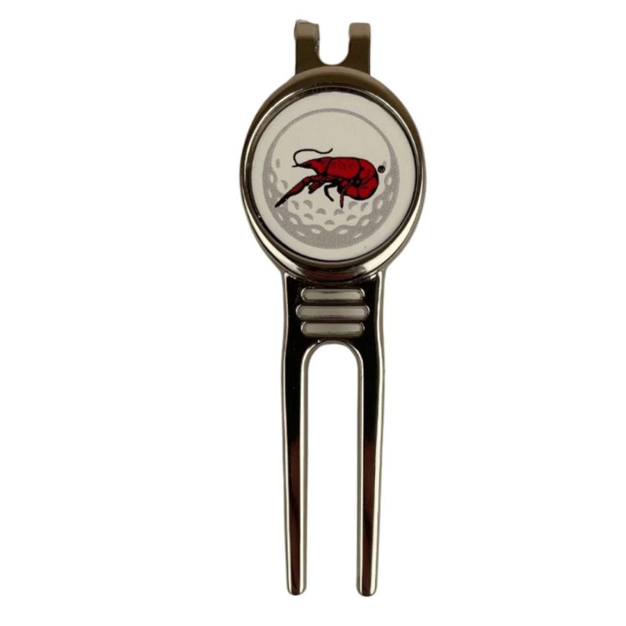 Crawfish * | Sale Crawfish Golf Divot Tool With Ball Marker