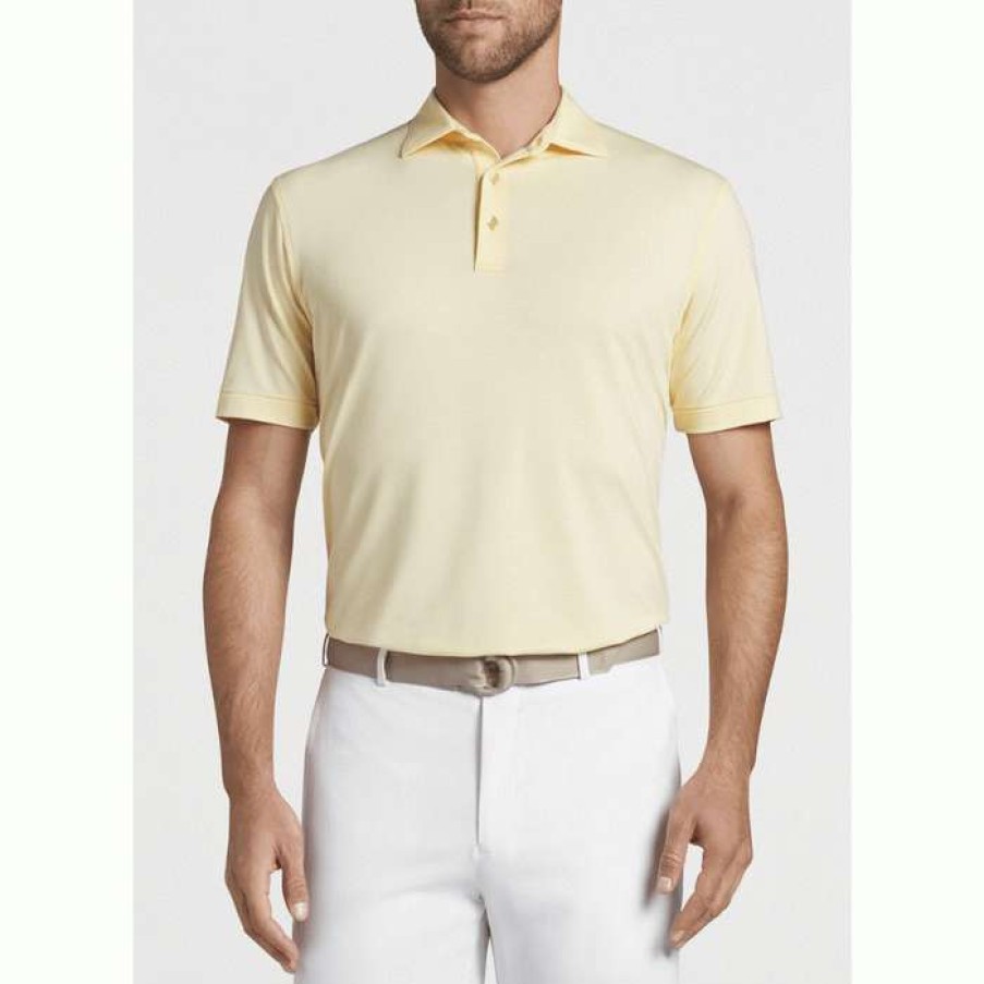 Men * | Sale Jubilee Stripe Performance Polo By Peter Millar