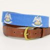 Men * | Best Quality Louisiana Belt By Smathers & Branson Blue