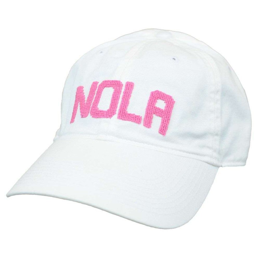 Women * | Official Nola Needlepoint Hat By Smathers & Branson