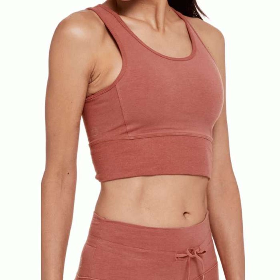 Women * | Sale Ladies Studio Crop Tank By Tasc Canyon