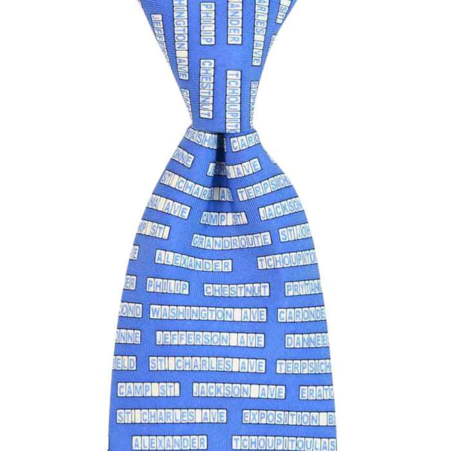 Kids * | Best Quality Boys Street Tiles Tie By Vineyard Vines