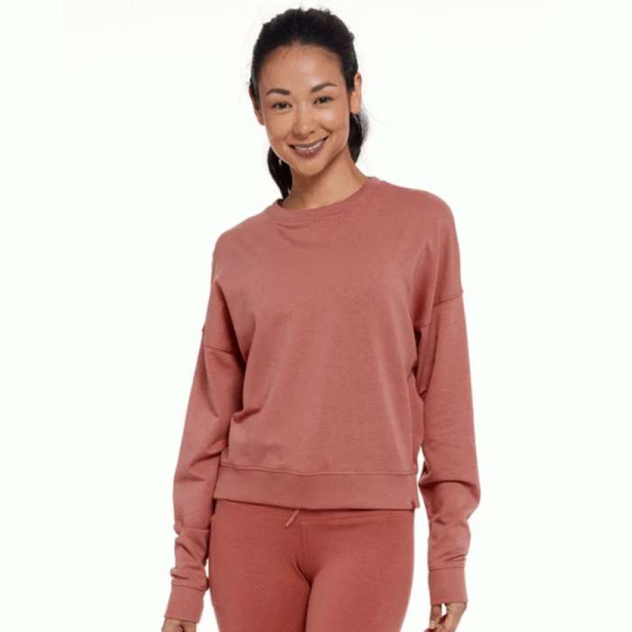 Women * | Discounts Ladies Studio Sweatshirt By Tasc