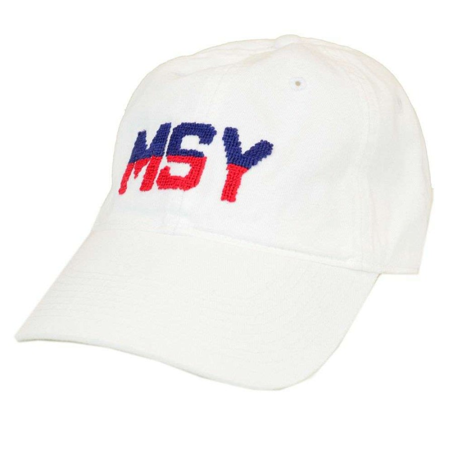 Gifts * | Special Msy Needlepoint Hat By Smathers & Branson