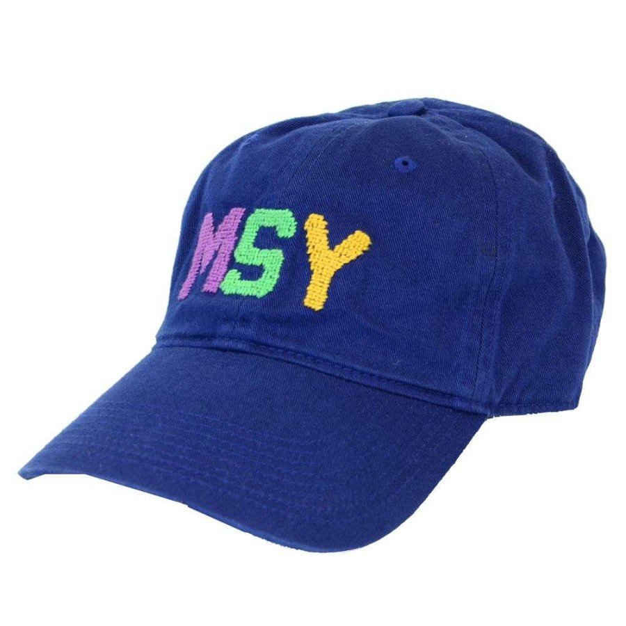 Gifts * | Special Msy Needlepoint Hat By Smathers & Branson