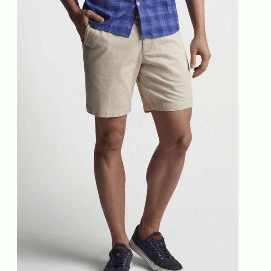 Men * | Discounts 8 Pilot Twill Short By Peter Millar