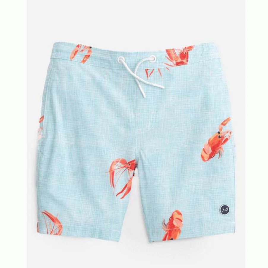 Kids * | Good Quality Youth Crawfish Swim Trunk By Johnnie-O Baja