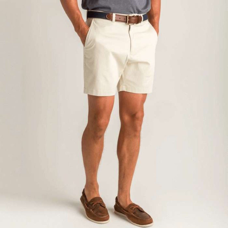 Men * | Clearance 7 Gold School Chino Short By Duckhead