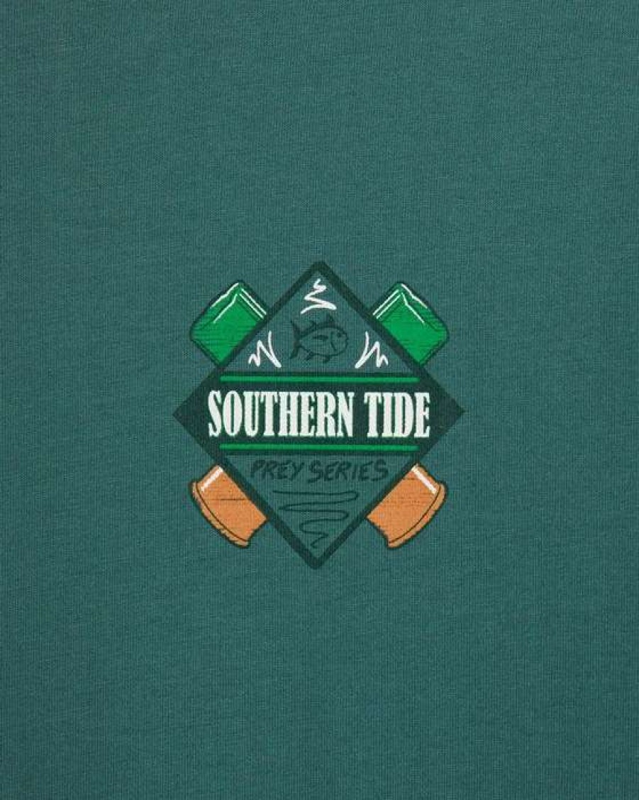 Men * | 100% Guarantee Know Your Prey Tee By Southern Tide Mallard