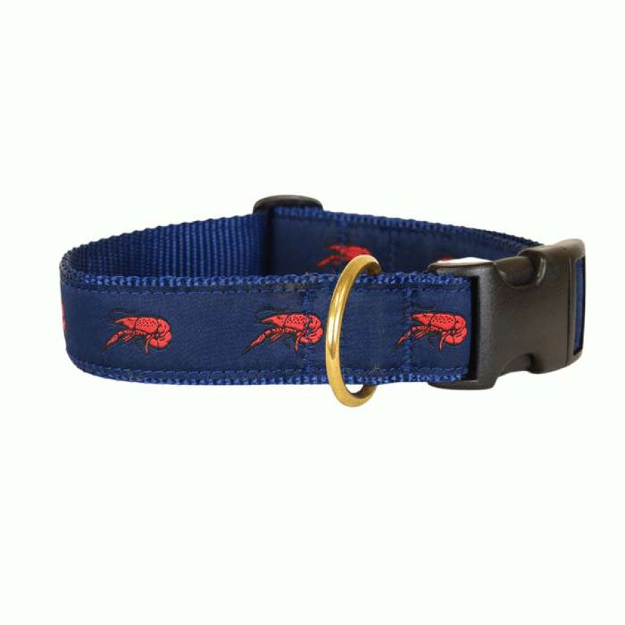 Gifts * | Discounts Crawfish Ribbon Dog Collar