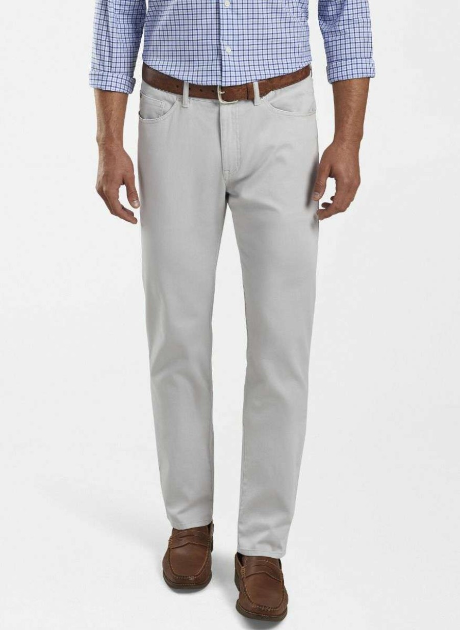 Men * | Best Price Ultimate Sateen Five Pocket Jean By Peter Millar