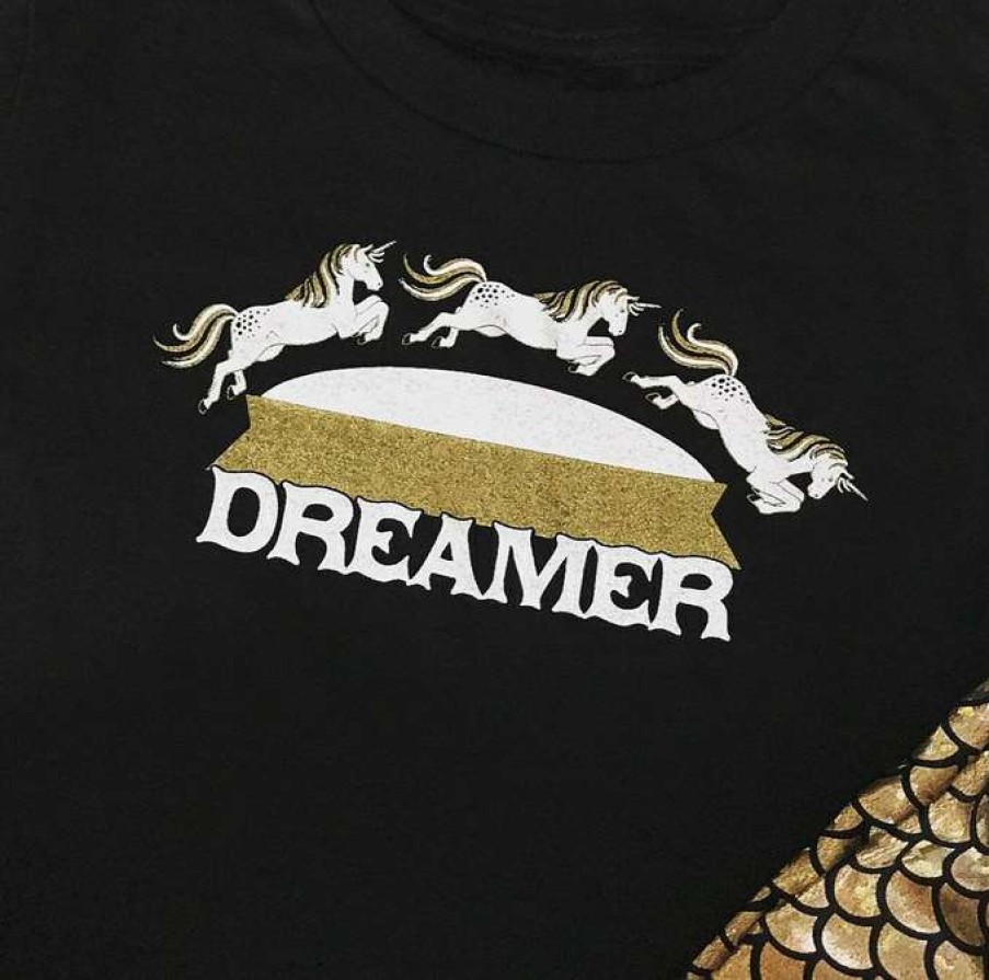 Kids * | Sale Youth Superdome Unicorn Dreamer T-Shirt By Sarah Ott