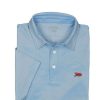 Crawfish * | Classical Crawfish Performance Oxford Pique Polo