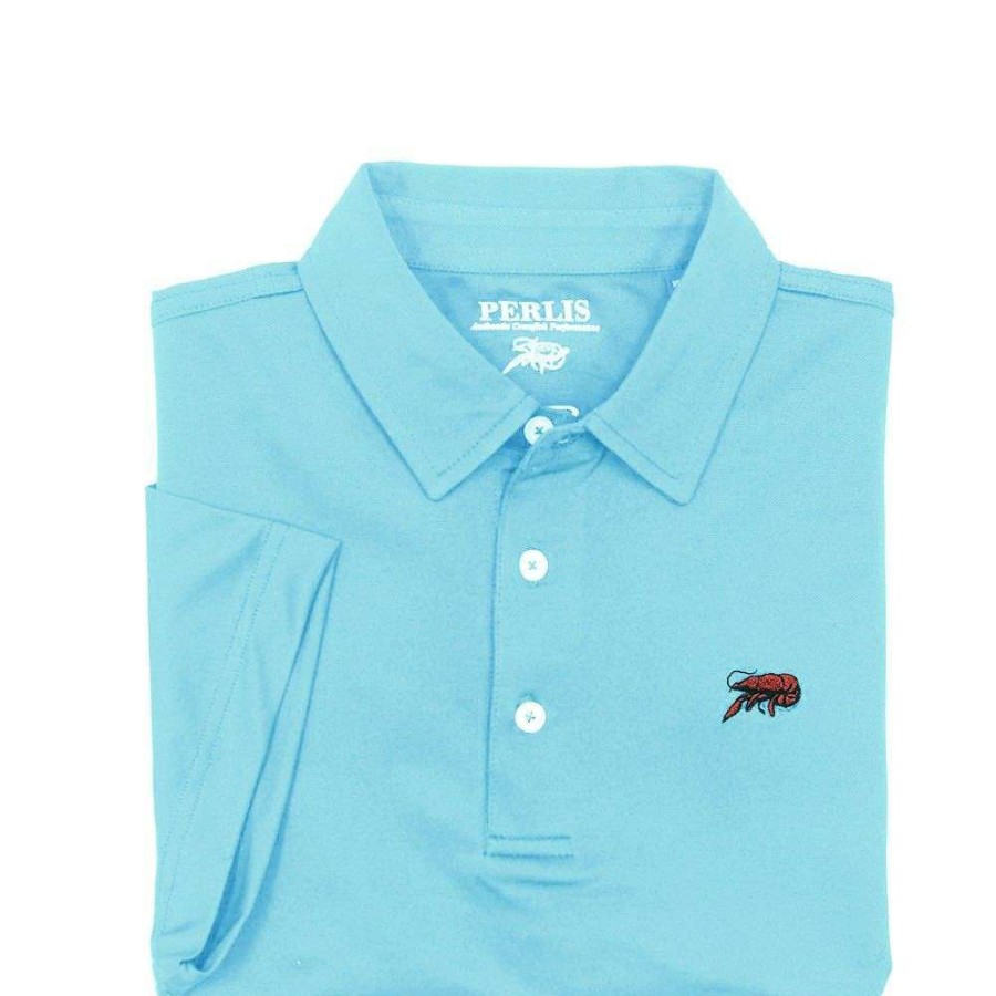 Crawfish * | Official Crawfish Solid Performance Polo