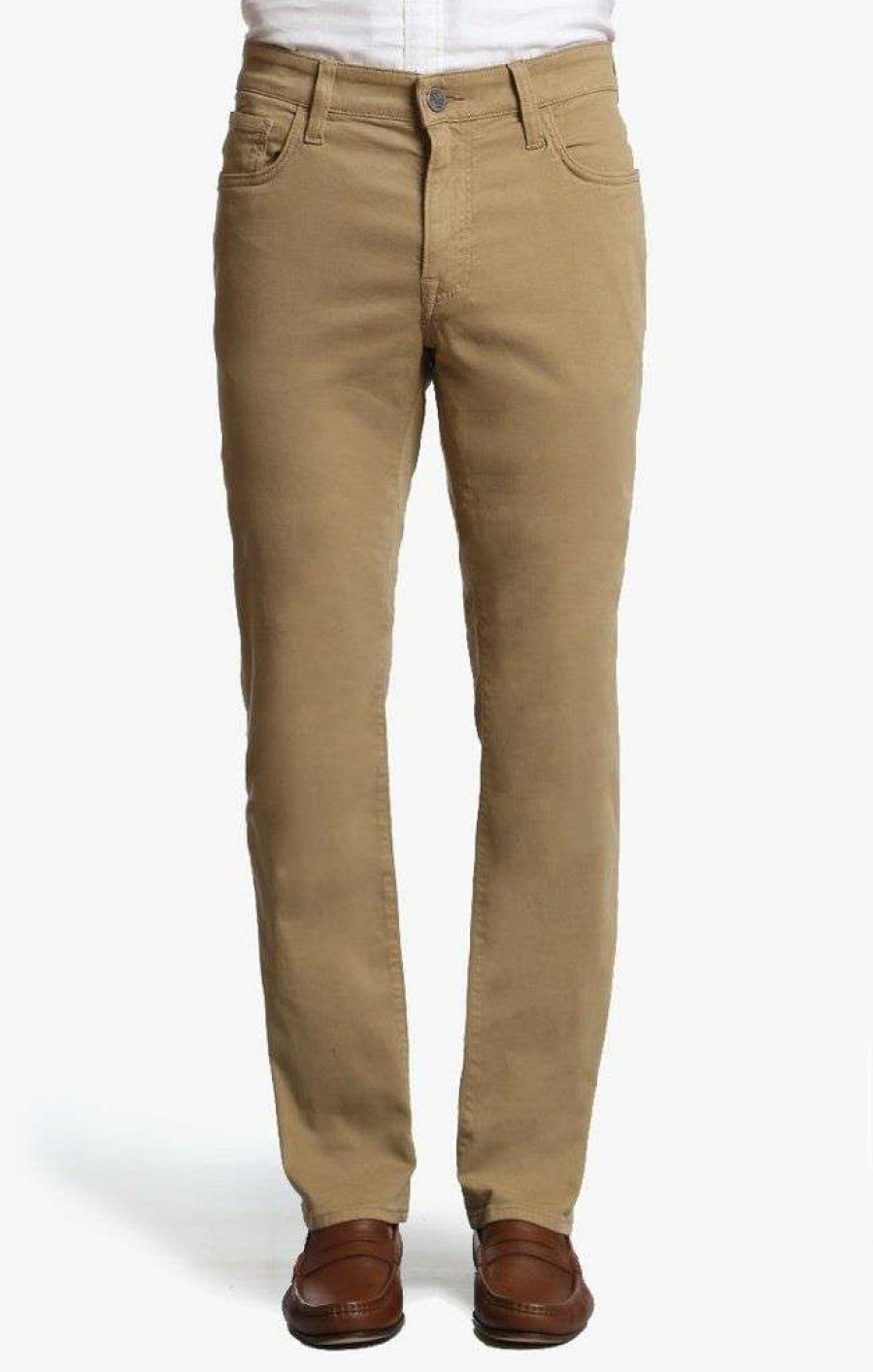 Men * | Sale 5-Pocket Twill Chinos By Heritage 34