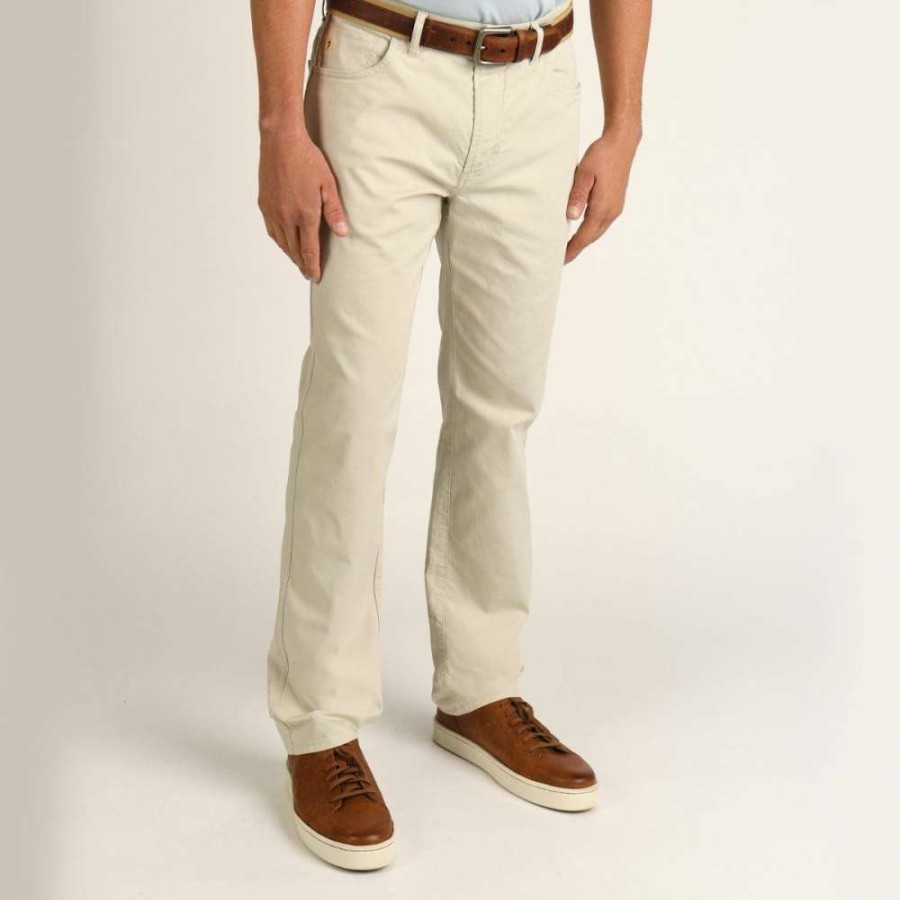 Men * | Classical Pinpoint Five-Pocket Canvas Pant By Duckhead