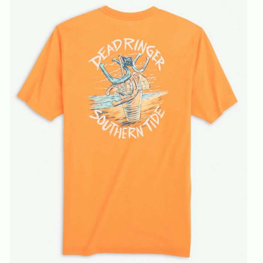 Men * | Best Price Dead Ringer Tee By Southern Tide Horizon