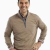 Men * | Sale Sully Heather 1/4 Zip Pullover By Johnnie-O