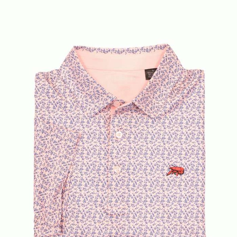 Crawfish * | Lower Prices Crawfish Mini Branch Performance Polo