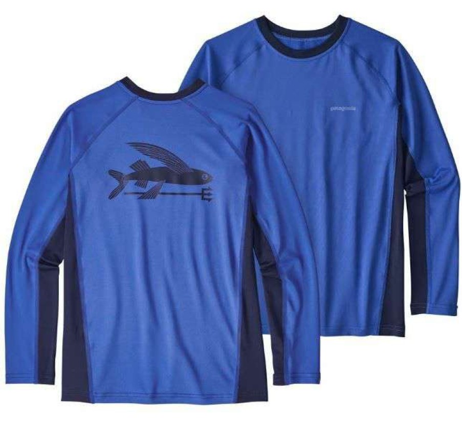 Kids * | Sale Youth Silkweight Rashguard Shirt By Patagonia