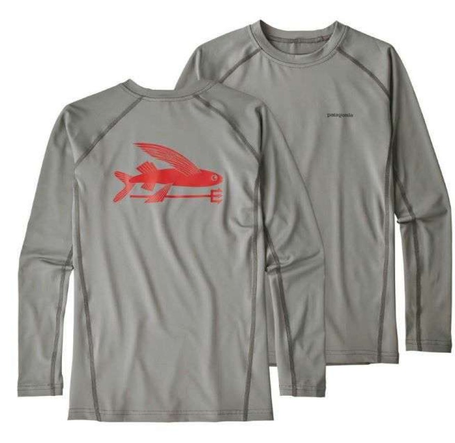 Kids * | Sale Youth Silkweight Rashguard Shirt By Patagonia