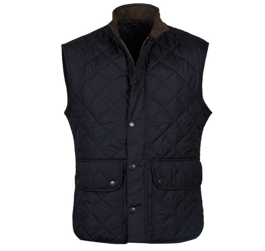 Men * | Latest Lowerdale Gilet Quilted Vest By Barbour