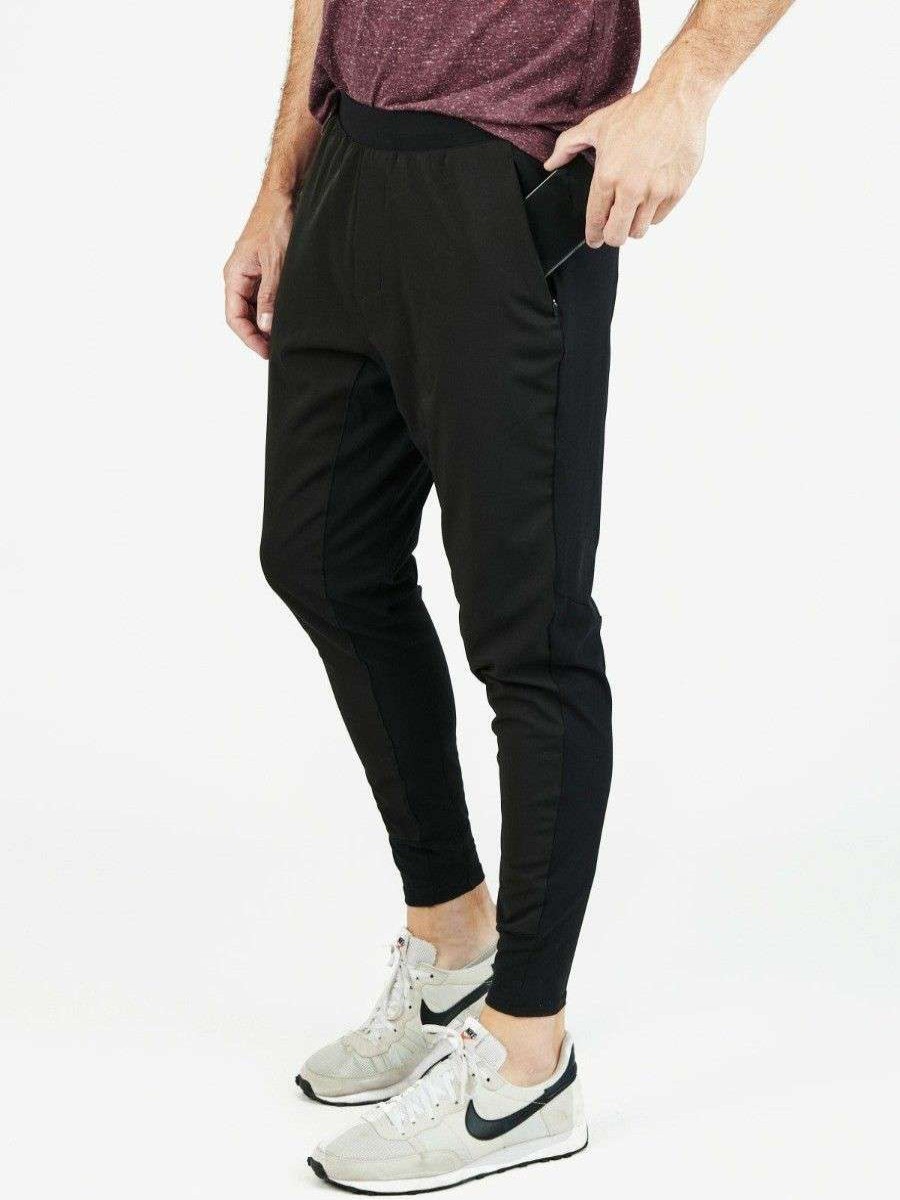 Men * | Sale Recess Hybrid Pant By Tasc Performance Black