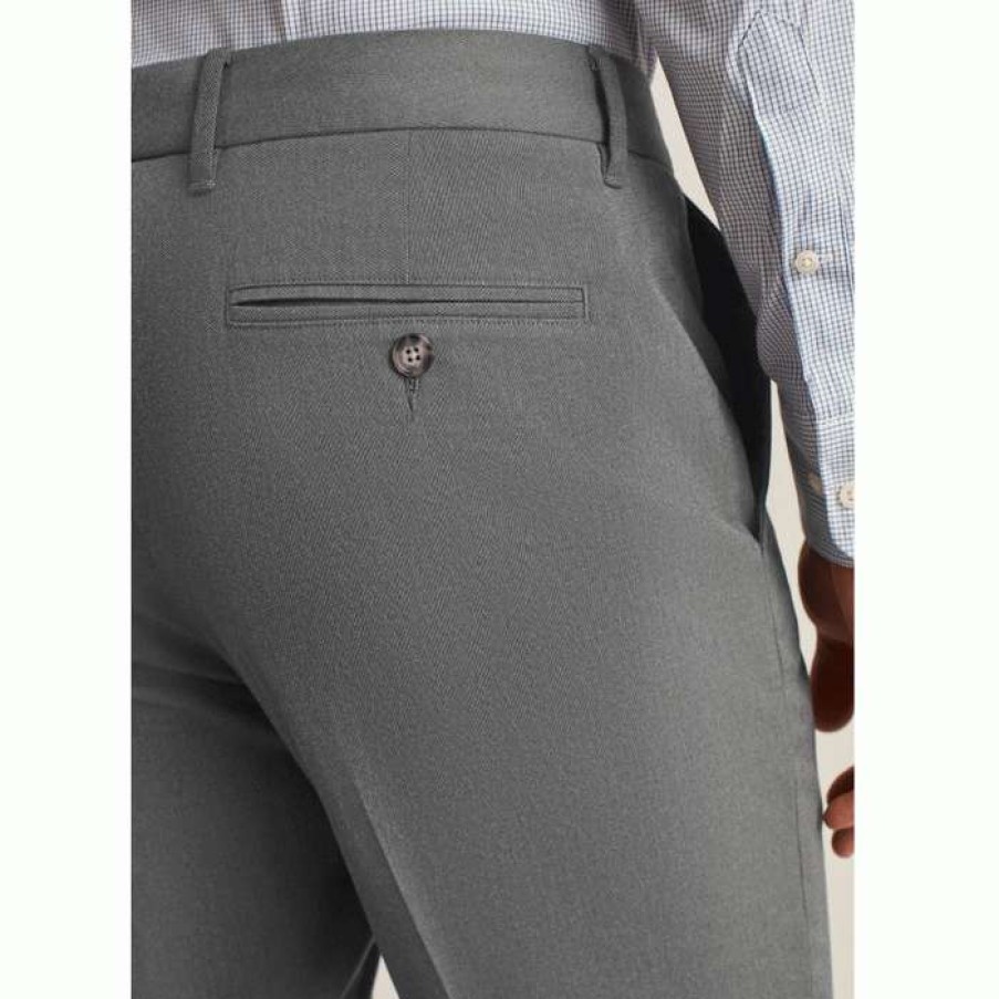 Men * | Sale Stretch Yarn Dye Weekend Warrior Dress Pant By Bonobos Grey