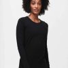 Women * | Best Price Ladies Nola Crew Neck Longsleeve Tee By Tasc