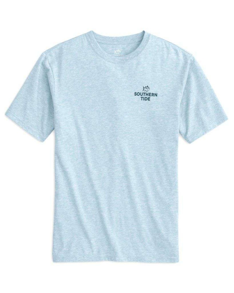 Men * | Lower Prices Golf Swing Sequence 101 Tee By Southern Tide Dream Blue