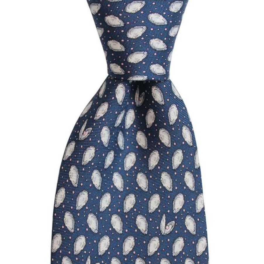 Kids * | Best Quality Boys Mini Oyster Tie By Nola Couture