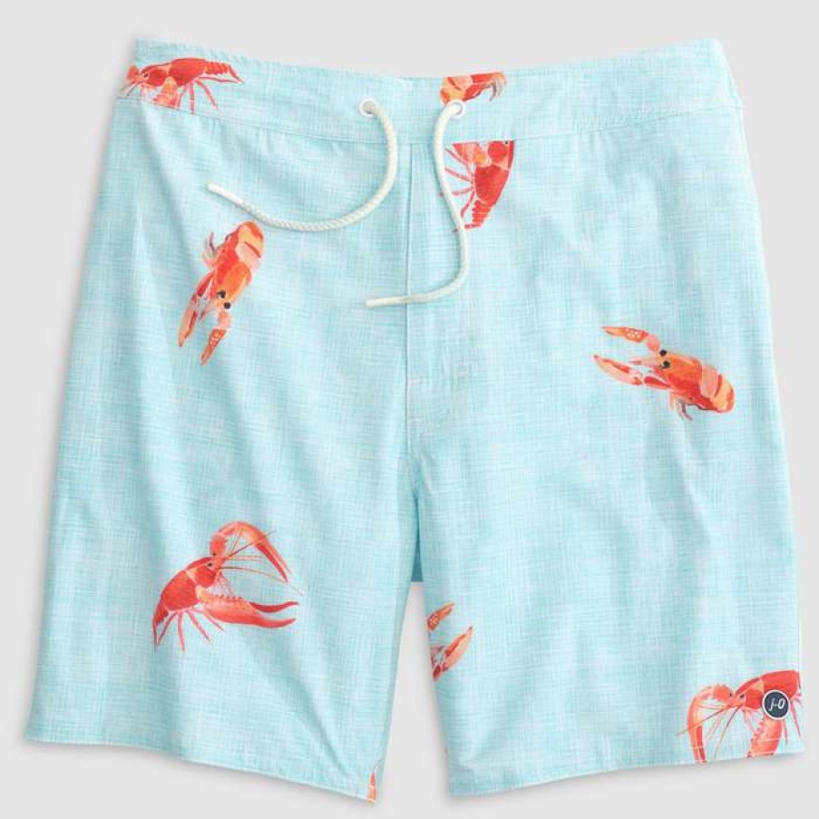 Men * | Best Quality Crawfish Swim Trunk By Johnnie-O Baja