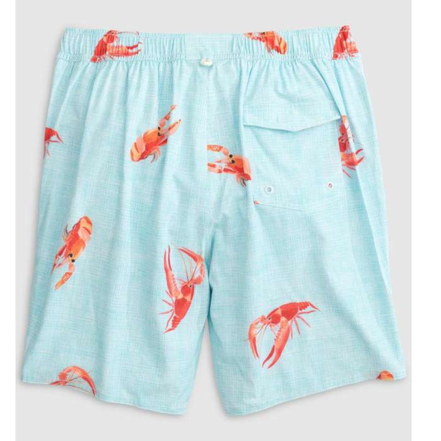 Men * | Best Quality Crawfish Swim Trunk By Johnnie-O Baja