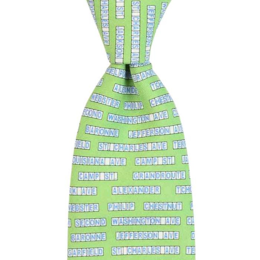 Men * | Classical Street Tiles Tie By Vineyard Vines