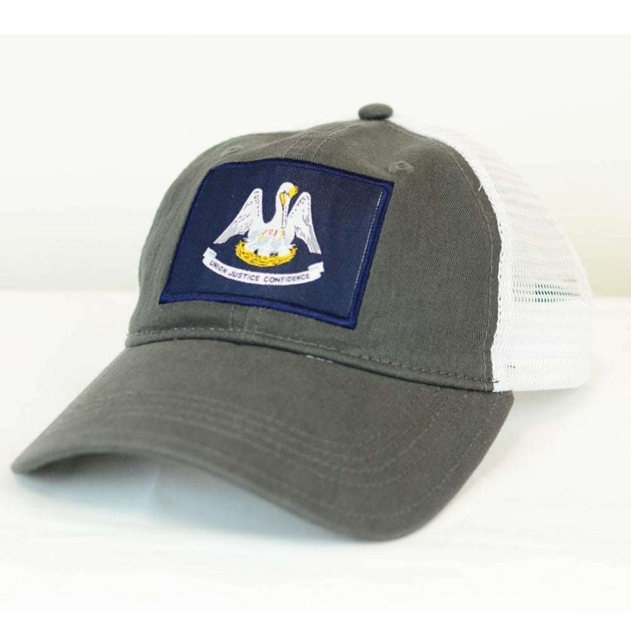 Gifts * | Best Price La Flag Trucker Hat