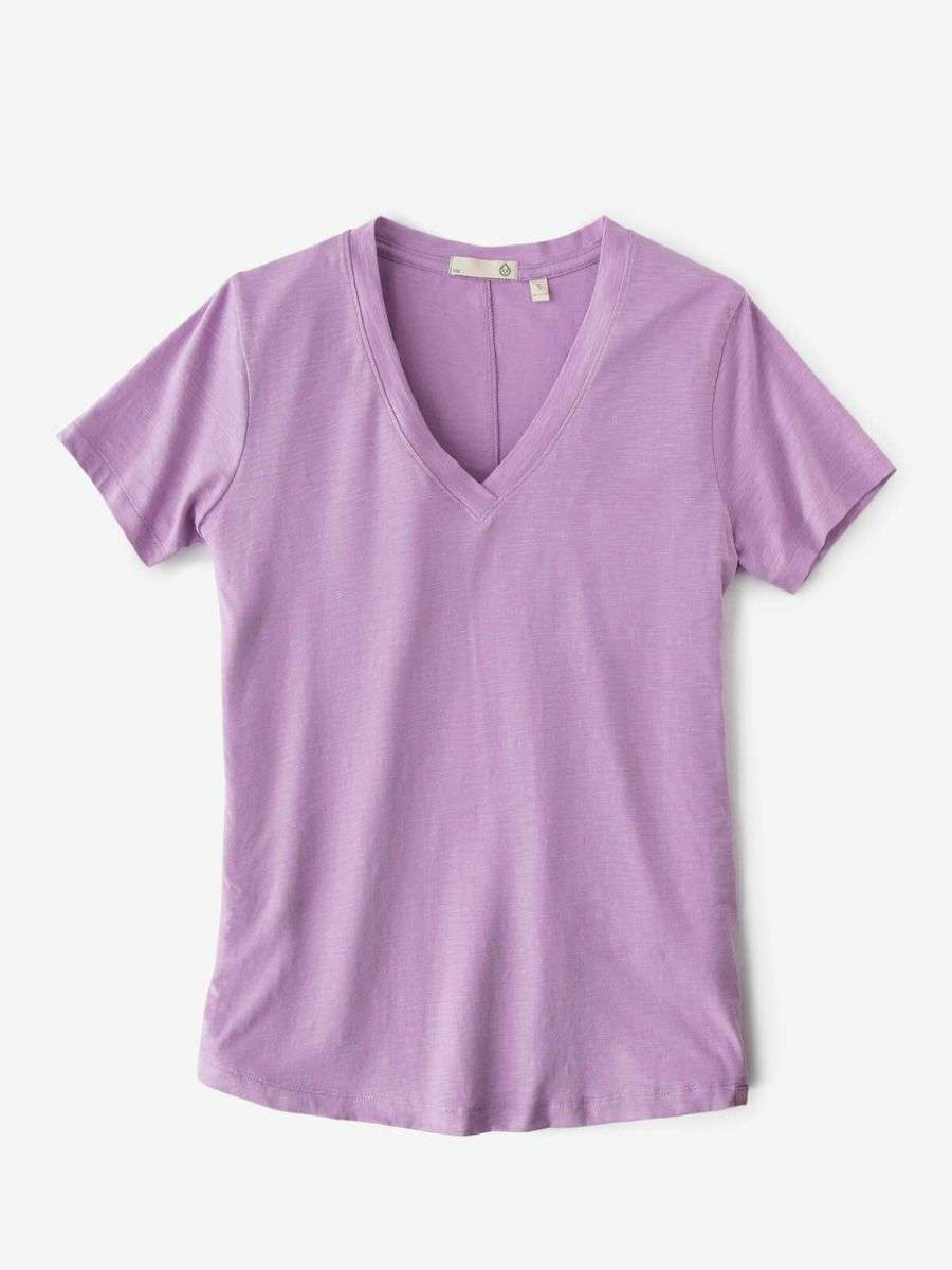 Women * | Special Ladies V-Neck Tee By Tasc