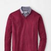 Men * | Classical Crown Soft Merino V-Neck Sweater By Peter Millar